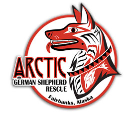 Arctic German Shepherd Rescue Logo