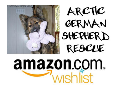 Arctic German Shepherd Rescue Amazon Wish List
